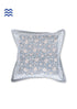 20s Cotton Cushion Cover in Floral Block Print
