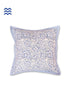20s Cotton Cushion Cover in Block Print with Piping