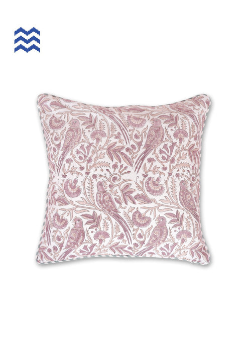 20s Cotton Cushion Cover In Block Print