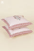 20s Cotton Cushion Cover in Floral Block Print