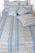 20s Cotton Cushion Cover in Floral Block Print