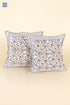 20s Cotton Cushion Cover in Block Print