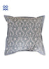 20s Cotton Cushion Cover in Floral Block Print