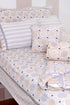 20s Cotton Cushion Cover in Block Print with Piping