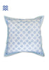 20s Cotton Cushion Cover In Floral BlockPrint