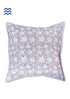 20s Cotton Large Cushion Cover In Block Print