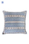 20s Cotton Cushion Cover in Floral Block Print
