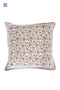 20s Cotton Large Cushion Cover In Block Print