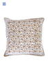 20s Cotton Large Cushion Cover In Block Print