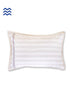 40s Cotton Pillow Cover in Block Print