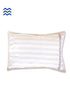 40s Cotton Pillow Cover in Block Print