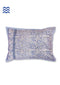 40s Cotton Pillow Cover in Block Print