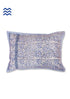 40s Cotton Pillow Cover in Block Print