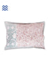 40s Cotton Pillow Cover in Block Print