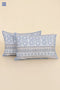 40s Cotton Pillow Cover in Floral Print
