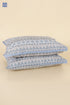 40s Cotton Pillow Cover in Floral Print