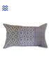 20s Cotton Lumbar Cushion Cover in Floral Block Print