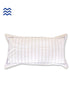 20s Cotton Lumbar Cushion Cover In Block Print