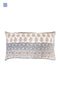 20s Cotton Large Cushion Cover In Block Print