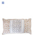 20s Cotton Large Cushion Cover In Block Print