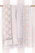 Mulmul Cotton Quilt In Graphic Block Print