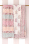 Mulmul Cotton Quilt In Block Print
