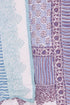 Mulmul Cotton Quilt In Floral BlockPrint