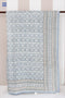 Mulmul Cotton Quilt in Floral Block Print