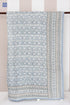 Mulmul Cotton Quilt in Floral Block Print