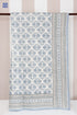 Mulmul Cotton Quilt in Floral Block Print