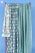 Cotton Silk Dress Material with Mulmul Dupatta In Assorted Block Print