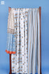 Cotton Slub Blue Modern Floral Dress Material With Dupatta In Block Print