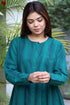 Khaadi Cotton Emerald Green Kurta and Pant Set in Block Print