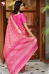 Maheshwari Saree In Block Print