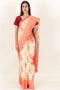 Maheshwari Saree In Floral Block Print