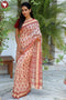 Maheshwari Saree In Block Print