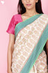 Maheshwari Saree In Floral Block Print