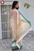Maheshwari Saree In Floral Block Print