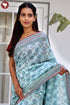 Maheshwari Saree In Floral Block Print