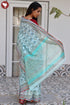 Maheshwari Saree In Floral Block Print