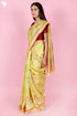 Maheshwari Saree In Floral Block Print