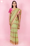 Maheshwari Saree In Floral Block Print