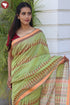 Maheshwari Saree In Floral Block Print