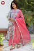 Kota Cotton Rose Pink Dupatta
