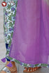 Kota Cotton Ivory & Purple Ombre Dupatta