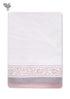 Handloom Cotton Hand Towel With Block Print Border