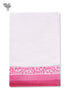 Handloom Cotton Hand Towel With Block Print Border
