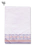 Handloom Cotton Hand Towel With Block Print Border