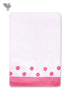 Handloom Cotton Hand Towel With Block Print Border
