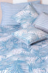 20s Cotton Bed Cover In Foliage Print
